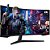 Monitor Gamer Samsung Odyssey G5 34' VA, Curvo, Wide, 165 Hz, 2K QHD, 1ms, FreeSync Premium, HDR10, HDMI- LC34G55TWWLXZD - Imagem 3