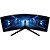 Monitor Gamer Samsung Odyssey G5 34' VA, Curvo, Wide, 165 Hz, 2K QHD, 1ms, FreeSync Premium, HDR10, HDMI- LC34G55TWWLXZD - Imagem 5