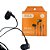 Fone de Ouvido Som Premium Com Microfone - MEX - FN-223- Preto - Imagem 1