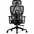 Cadeira Office DT3 Valor, Ergonomica, Mesh Vidartex, 2D, Braços 1D, Ajuste na Altura do Encosto,Suporta até 120kg e Alt - Imagem 5