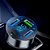 Carregador Veicular Turbo Fast Charging Com Três Portas USB 3.1A e Uma Porta USB-C - Preto - Imagem 3