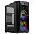 Gabinete Gamer TGT Erion, RGB, Lateral Acrilico, Com 2 Fans, Preto, TGT-ERN-RGB01 - Imagem 1