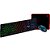 Combo Gamer TGT Fal, Rainbow, Teclado ABNT2, Mouse 1500DPI, Mousepad Pequeno, TGT-FAL-RBW02 - Imagem 1