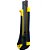 Estilete Profissional Cutter Knife Com Laminas 18mm Amarelo - Atomo - Imagem 2