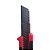 Estilete Profissional Cutter Knife Com Laminas 18mm Vermelho - Atomo - Imagem 4