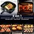 Airfryer Elétrica Forno Oven 12L, Electrolux EAF90 Digital, Receita Programada 2 Bandejas Espeto Giratório 1700W Grafite - Imagem 6