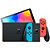 Console Nintendo Switch OLED, 64GB, Com Joy-Con, Vermelho e Azul Neon, HEG-S-KABAA - Imagem 1