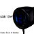 Carregador Veicular Com Duas Portas USB 3.1A e Cabo Com 3 Conectores, 15W, Display Digital - Preto - Imagem 4