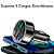 Carregador Veicular Fast Charging Com 4 Portas USB 3.1A, Duas Portas USB-C e Display Digital - Preto - Imagem 4