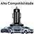 Carregador Veicular Fast Charging Com 4 Portas USB 3.1A, Duas Portas USB-C e Display Digital - Preto - Imagem 5