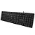 Teclado USB Multimídia KB-M11BK Preto - C3Tech - Imagem 1