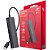 HUB USB Tipo-C 2.0 Com 4 Portas USB 2.0 HU-C230BK Plug And Play - C3Tech - Imagem 3