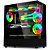 Gabinete Gamer C3Tech Gaming Aquarius MT-G850BK, Mid Tower, Lateral e Frontal Em Vidro Temperado, Sem Fonte - Preto - Imagem 1