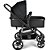 Carrinho Passeio Beyond 2 Em 1 Assento Moisés 0-15kgs Preto Multikids Baby - BB428 - Imagem 5