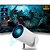 Mini Projetor Portatil, 5G, WiFi, Bluetooth 5.0, Android 11, 8000 Lumens, LED 4K FHD - HY300 - Imagem 1