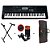 Teclado Roland Revas KB-330 Kit Com Capa, Fonte, Suporte e Pedal Sustain - Imagem 1