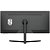 Monitor Gamer 30" New Hero Blade UltraWide, IPS, Full HD, 200Hz, 1ms, FreeSync, HDMI e Display Port, Preto - Imagem 3