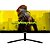 Monitor Gamer 30" New Hero Blade UltraWide, IPS, Full HD, 200Hz, 1ms, FreeSync, HDMI e Display Port, Preto - Imagem 1