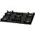 Fogão Cooktop 5 Bocas Fischer 5Q FIT LINE Gás Mesa Vidro Preto BIVOLT - Imagem 1