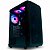 Gabinete Gamer Goldentec P1T1C GT801 RGB, Lateral Em Vidro Temperado, Sem Fonte - Preto - Imagem 1