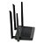 Roteador Wireless Goldentec AC1200, Dual Band 2.4GHz e 5GHz, 4 Portas Gigabit, 4 Antenas 5DBI - Preto - Imagem 4