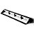 Patch Panel CAT5E 24 Portas Sem Guia LA-P524 PlusCable - Preto - Imagem 2