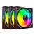 Kit 3 Fan e Controladora RGB, Cooler Fan Gaming F9-L650BKRGB C3Tech - Preto - Imagem 2