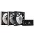 Kit 3 Fan e Controladora RGB, Cooler Fan Gaming F9-L650BKRGB C3Tech - Preto - Imagem 3