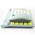 Kit Teclado e Mouse C3Tech, Sem Fio, 2,4GHz USB Nano, K-W71GN - Verde - Imagem 2