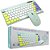 Kit Teclado e Mouse C3Tech, Sem Fio, 2,4GHz USB Nano, K-W71GN - Verde - Imagem 3
