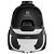 Aspirador de Pó Sem Saco Electrolux 1400W Silencioso Compacto Bocal Sstofados, Retratil LIT31 Preto e Branco 220v - Imagem 3