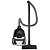 Aspirador de Pó Sem Saco Electrolux 1400W Silencioso Compacto Bocal Sstofados, Retratil LIT31 Preto e Branco 220v - Imagem 1
