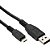 Cabo USB Para Micro USB PlusCable 3 Metros PC-USB3004 - Preto - Imagem 1