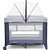 Berço Portátil Cosco Nanny 2 Níveis de Altura - de 0 a 18kg, Azul Rajado - Imagem 4