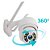 Camera de Segurança IP Externa, Speed Dome, Com 2 Antenas, LeBoss - LB-CA215 - Imagem 2