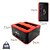 Dockstation Vertical Para HDD de 2.5" e 3.5", Com Entrada Para USB e Cartão de Memoria - KP-HD820 - Imagem 4