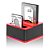 Dockstation Vertical Para HDD de 2.5" e 3.5", Com Entrada Para USB e Cartão de Memoria - KP-HD820 - Imagem 3