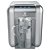 Purificador de Água Gelada Fria e Natural Elétrico Compacto Eletronico Electrolux Cinza Prata, Painel Touch Bivolt PE11X - Imagem 2