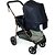 Carrinho de Bebe Moises Napoli Duo Preto Cobre + Bebe Conforto Grid - Galzerano - Imagem 2