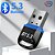 Adaptador Bluetooth 5.3 USB Dongle 3Mbps, Wireless Sem Fio, Receptor de Aúdio - Preto - Imagem 3