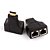 Extensor HDMI 3D, Via Cabo De Rede UTP RJ45 Cat 5e/6, Transmissão Até 30 Metros Em 1080P - Imagem 5
