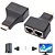 Extensor HDMI 3D, Via Cabo De Rede UTP RJ45 Cat 5e/6, Transmissão Até 30 Metros Em 1080P - Imagem 4