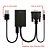Adaptador Conversor VGA Para HDMI Com Audio e Vídeo Full HD, Exbom - CC-VHA30 - Imagem 3