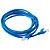 Cabo de Rede CAT5e, 2.5 Metros, Patch Cord Azul, PC-ETHU25BL - PlusCable - Imagem 6