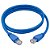 Cabo de Rede CAT5e, 1.5 Metros, Patch Cord Azul, PC-ETHU15BL - PlusCable - Imagem 3