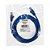 Cabo de Rede CAT6, Patch Cord 0.5 Metros, CAT605BL, PlusCable - Azul - Imagem 3