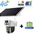 Câmera de Segurança IP Externa Com Paínel Solar, 8MP Full HD, 2.4GHz Wi-Fi, Lente Dupla, Detector de Movimento - Imagem 1