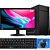 Computador Core i3-2120, Memória RAM 4GB, SSD 240GB, GT-H61, Linux, Com Monitor, Teclado e Mouse, Mousepad Brinde - Imagem 1
