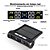 Sistema de Monitoramento de Pressão de Pneus TPMS, Com Carregamento Solar - Preto - Imagem 2