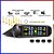 Sistema de Monitoramento de Pressão de Pneus TPMS, Com Carregamento Solar - Preto - Imagem 1